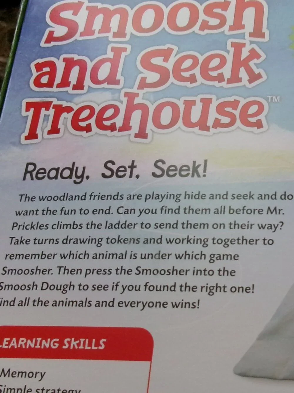 NWT Smoosh and Seek Treehouse Cooperative Game